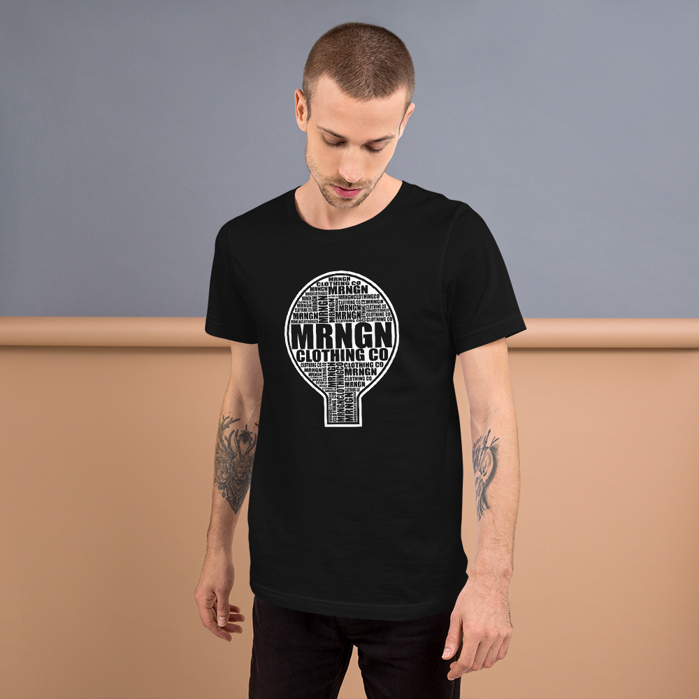 MRNGN Water Tower Black Short-Sleeve Unisex T-Shirt || MRNGN CLOTHING