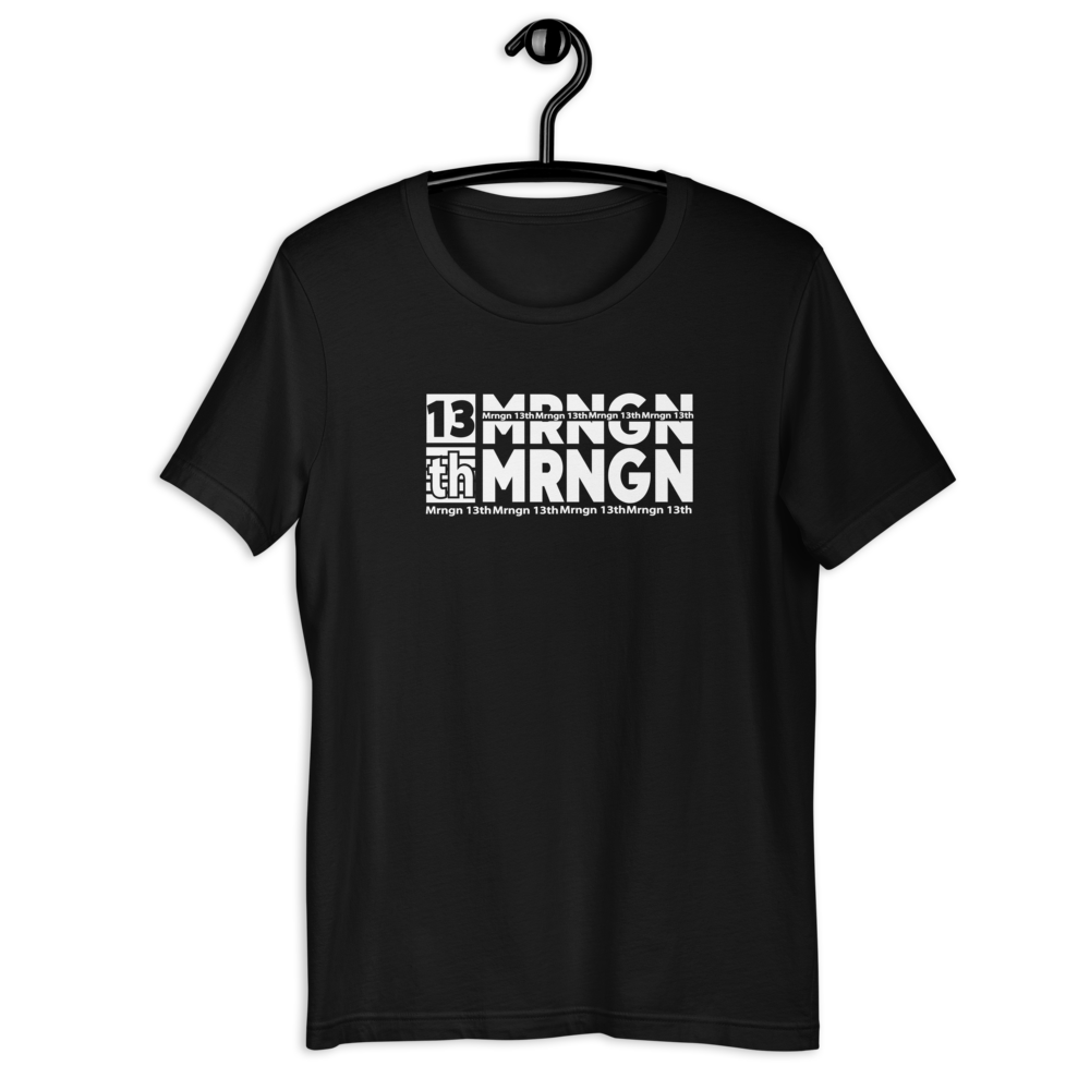 MRNGN Stacked (White) Short-Sleeve Unisex T-Shirt || MRNGN CLOTHING